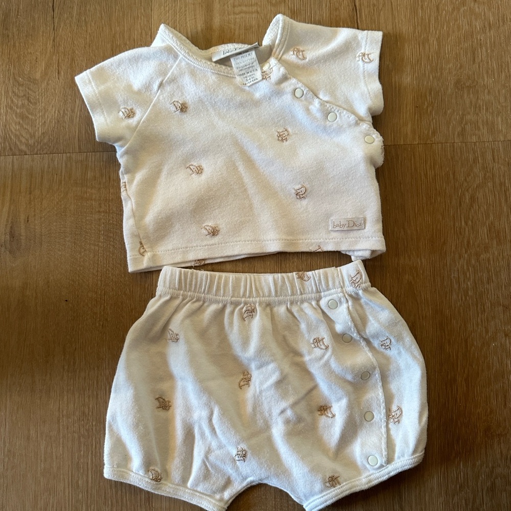 Vintage baby Dior set